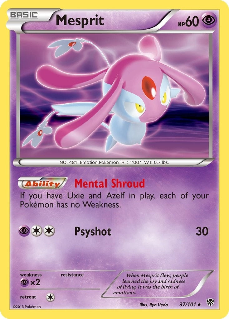 Image for Mesprit (37/101) (PLB) - Pokemon