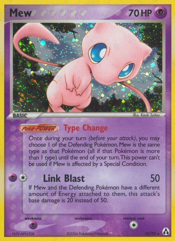 Image for Mew (10/92) (LM) - Pokemon