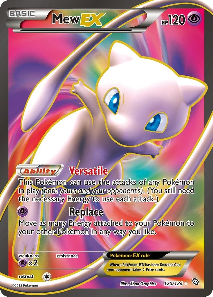 Image for Mew EX (120 Full Art) (120/124) (DRX) - Pokemon