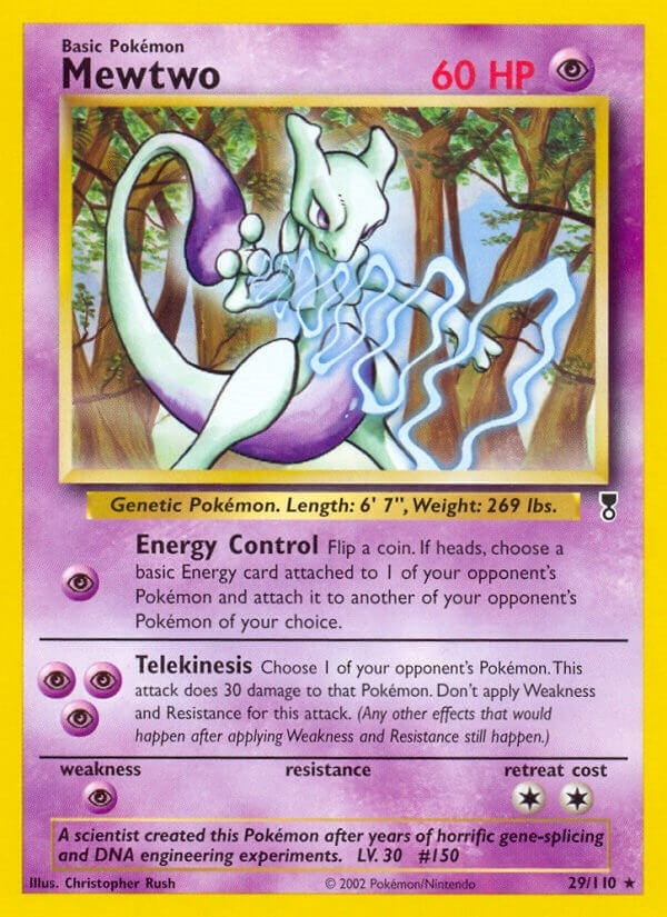 Image for Mewtwo (029/110) (LC) - Pokemon