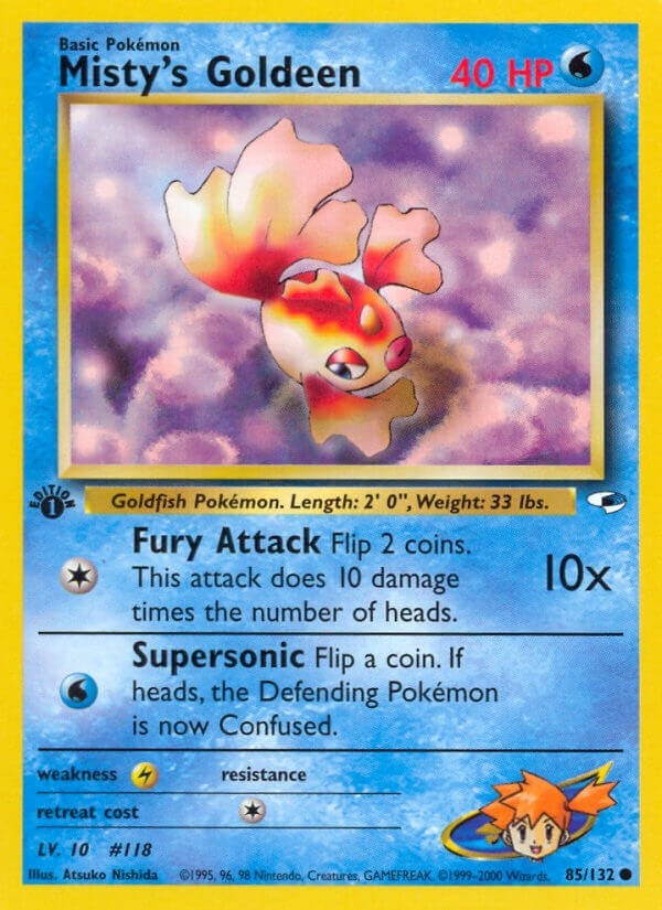 Image for Misty's Goldeen (85) (085/132) (G1) - Pokemon