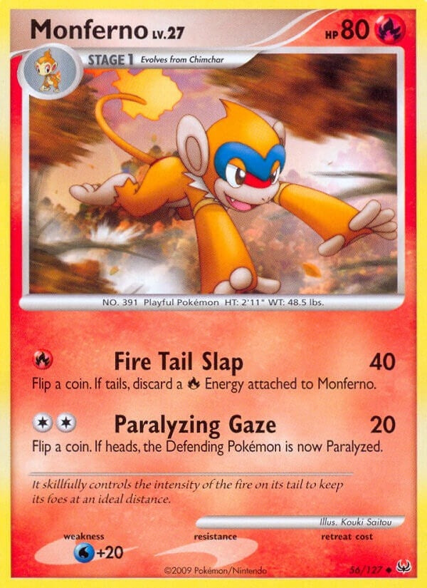Image for Monferno (56/127) (PL) - Pokemon