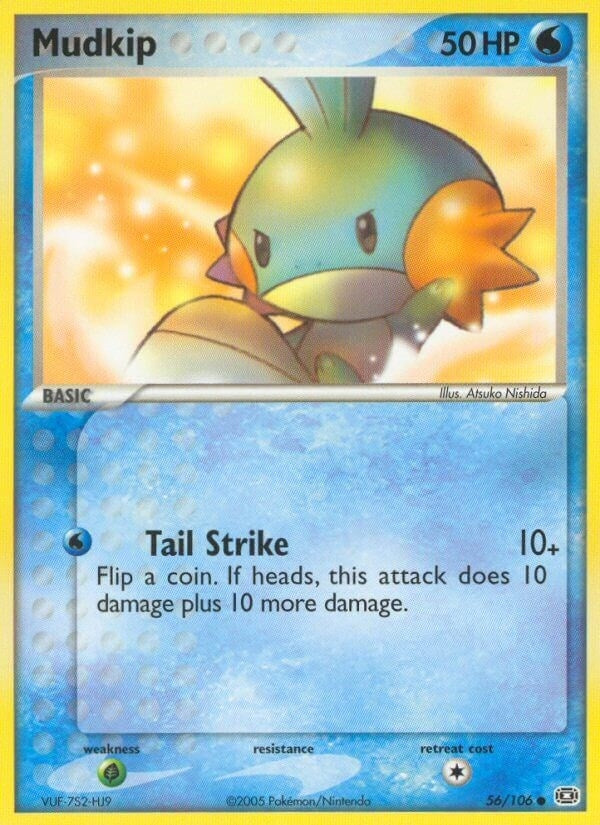 Image for Mudkip (56/106) (EM) - Pokemon