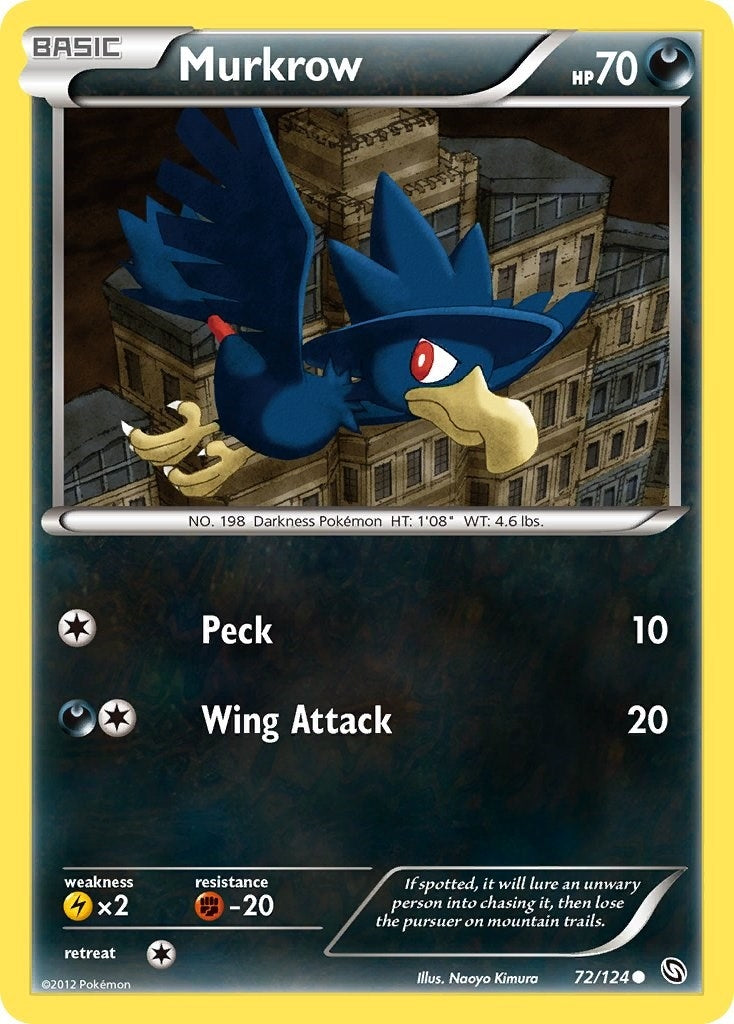 Image for Murkrow (72/124) (DRX) - Pokemon