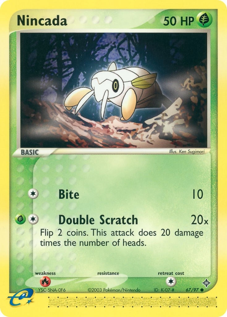 Image for Nincada (67/97) (DR) - Pokemon
