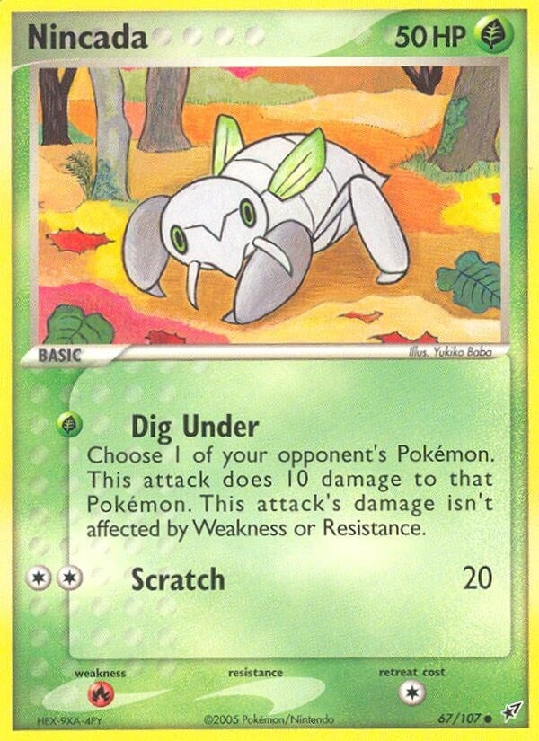 Image for Nincada (67/107) (DX) - Pokemon