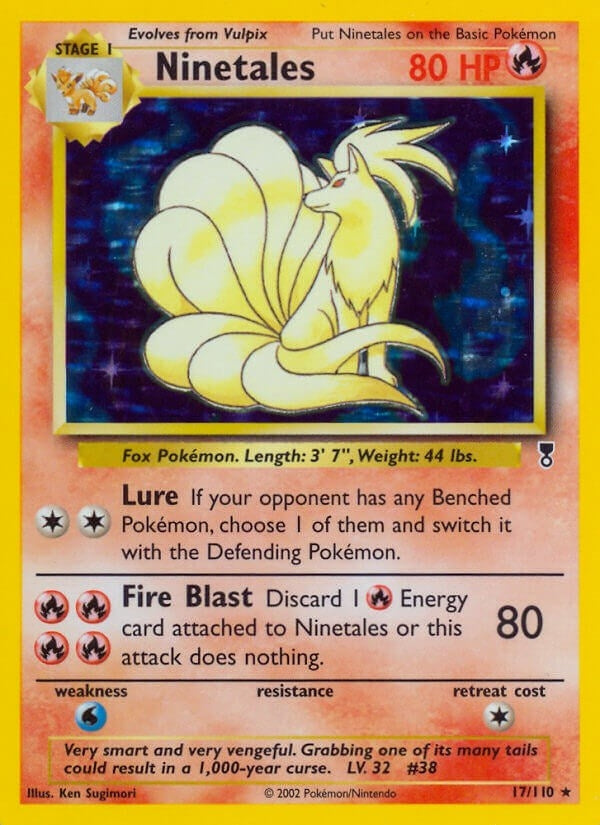 Image for Ninetales (017/110) (LC) - Pokemon