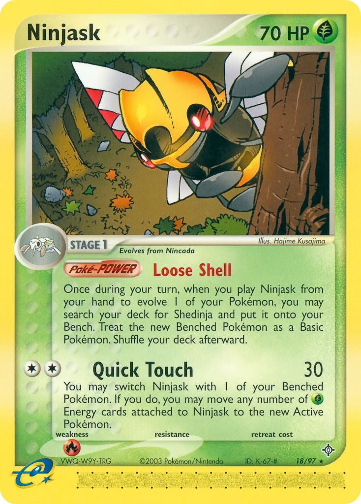 Image for Ninjask (18/97) (DR) - Pokemon