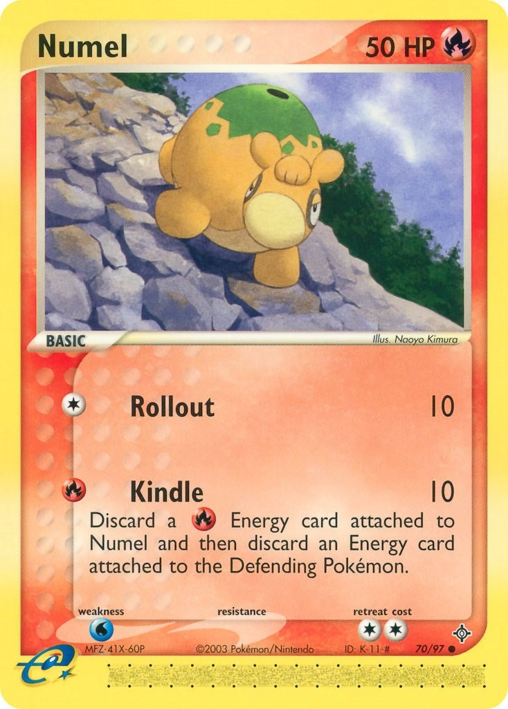 Image for Numel (70/97) (DR) - Pokemon