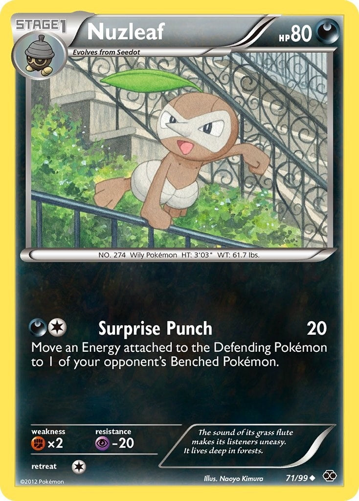 Image for Nuzleaf (71/99) (NXD) - Pokemon