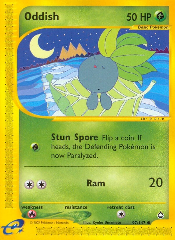 Image for Oddish (097/147) (AQ) - Pokemon