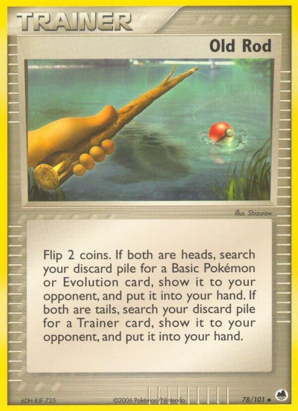 Image for Old Rod (78/101) (DF) - Pokemon