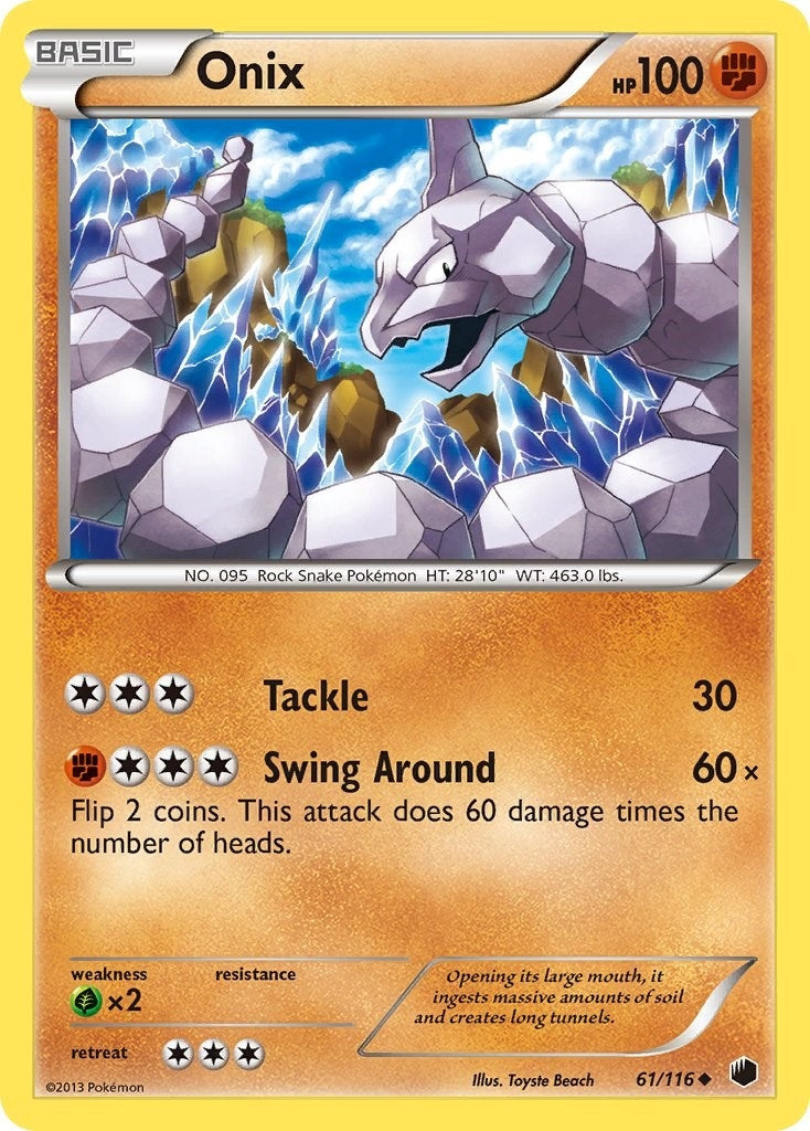 Image for Onix (61/116) (PLF) - Pokemon