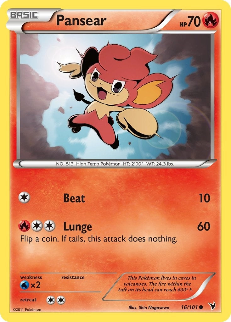 Image for Pansear (16/101) (NVI) - Pokemon