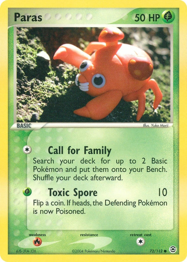 Image for Paras (72/112) (RG) - Pokemon