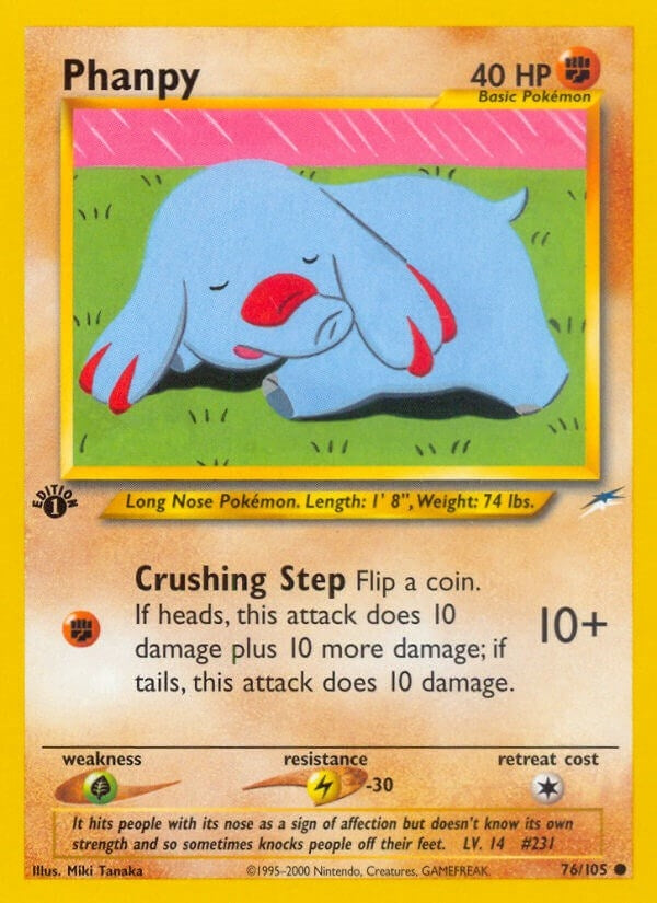 Image for Phanpy (076/105) (N4) - Pokemon