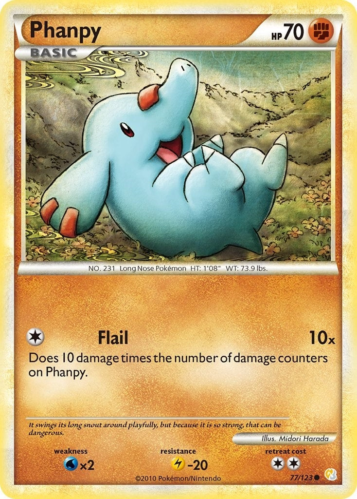Image for Phanpy (77/123) (HS) - Pokemon
