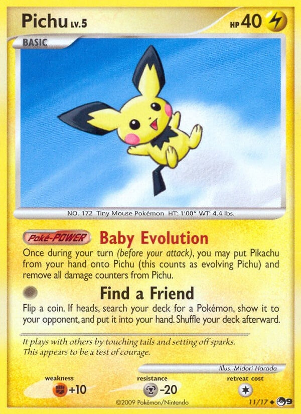 Image for Pichu (011/017) (POP) - Pokemon