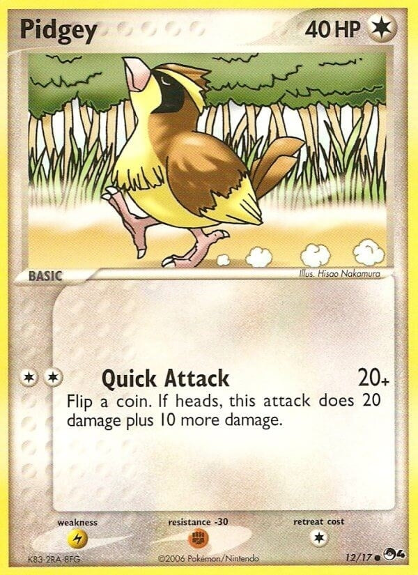 Image for Pidgey (012/017) (POP) - Pokemon