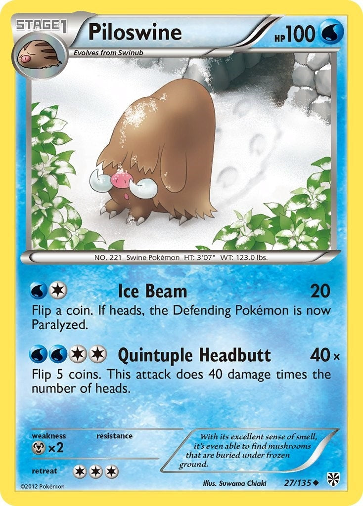 Image for Piloswine (27/135) (PLS) - Pokemon