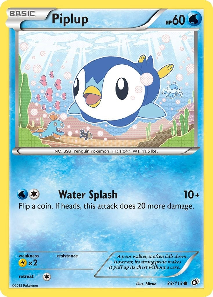 Image for Piplup (33/113) (LTR) - Pokemon