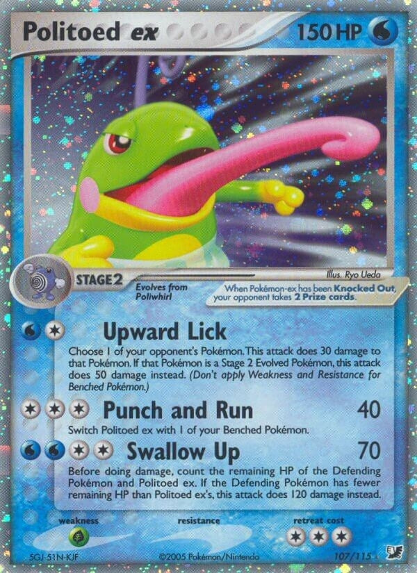 Image for Politoed ex (107/115) (UF) - Pokemon