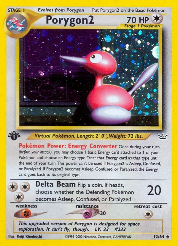 Image for Porygon2 (12/64) (N3) - Pokemon