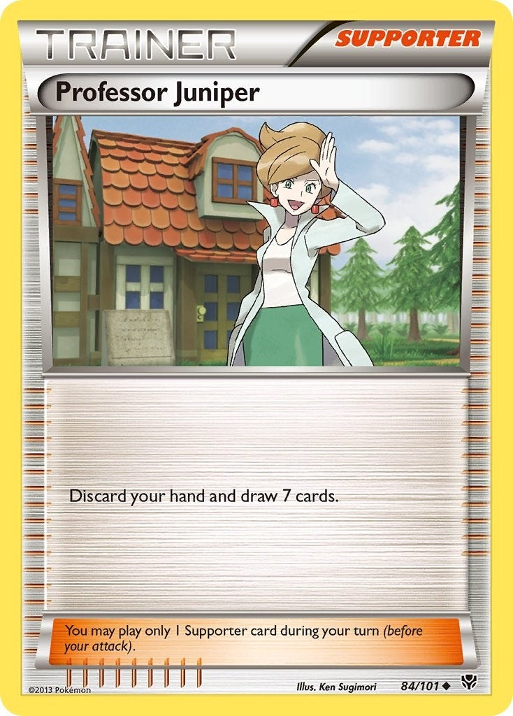 Image for Professor Juniper (84/101) (PLB) - Pokemon
