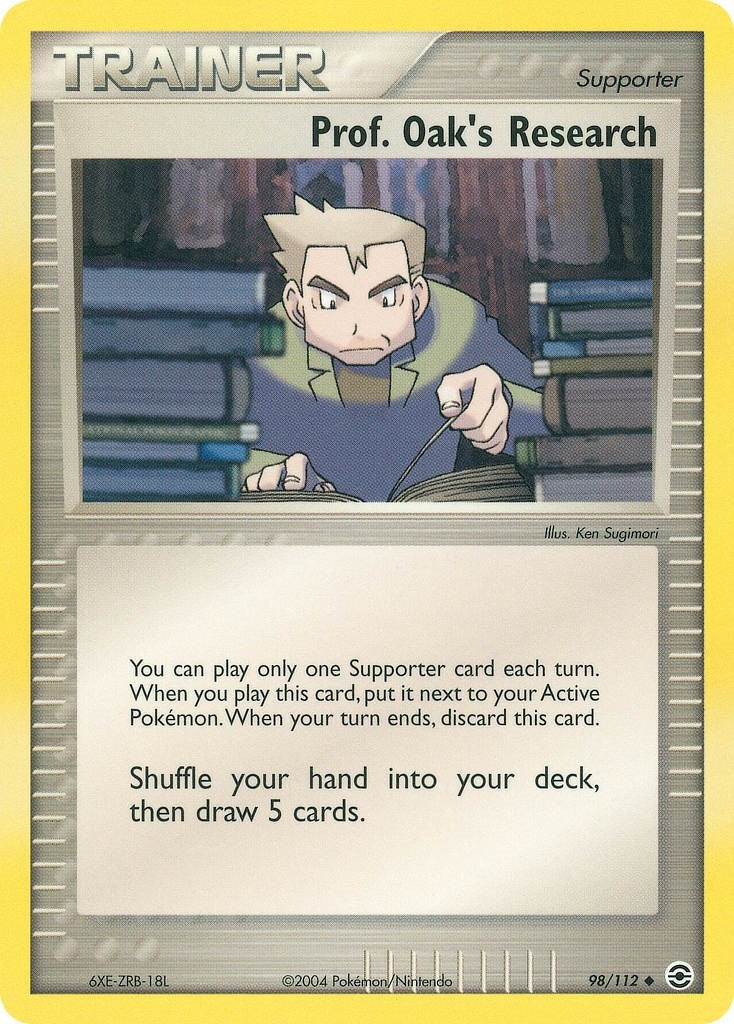 Image for Prof. Oak's Research (98/112) (RG) - Pokemon