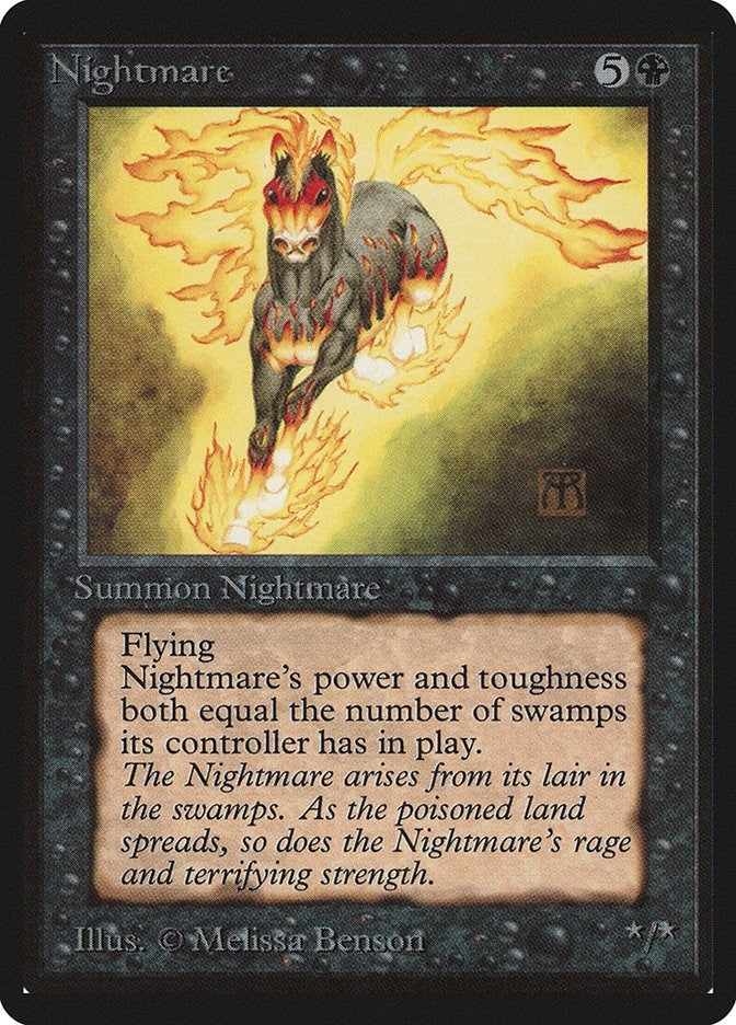 Image for Nightmare (Beta Edition) - Magic: The Gathering