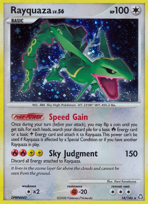 Image for Rayquaza (14/146) (LA) - Pokemon