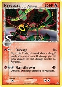 Image for Rayquaza - 026/110 (Delta Species) (26/110) (HP) - Pokemon