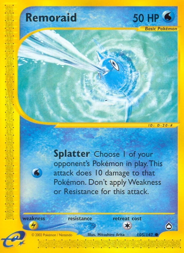 Image for Remoraid (105/147) (AQ) - Pokemon