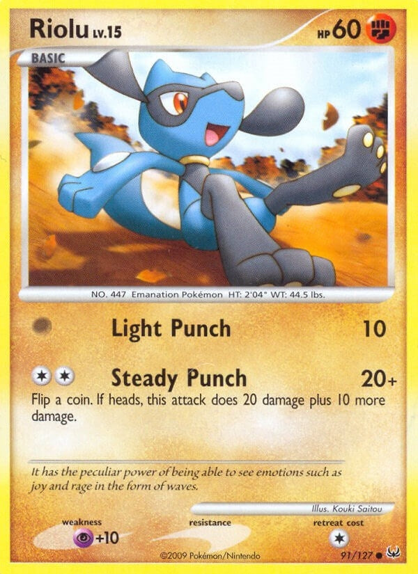 Image for Riolu (91/127) (PL) - Pokemon