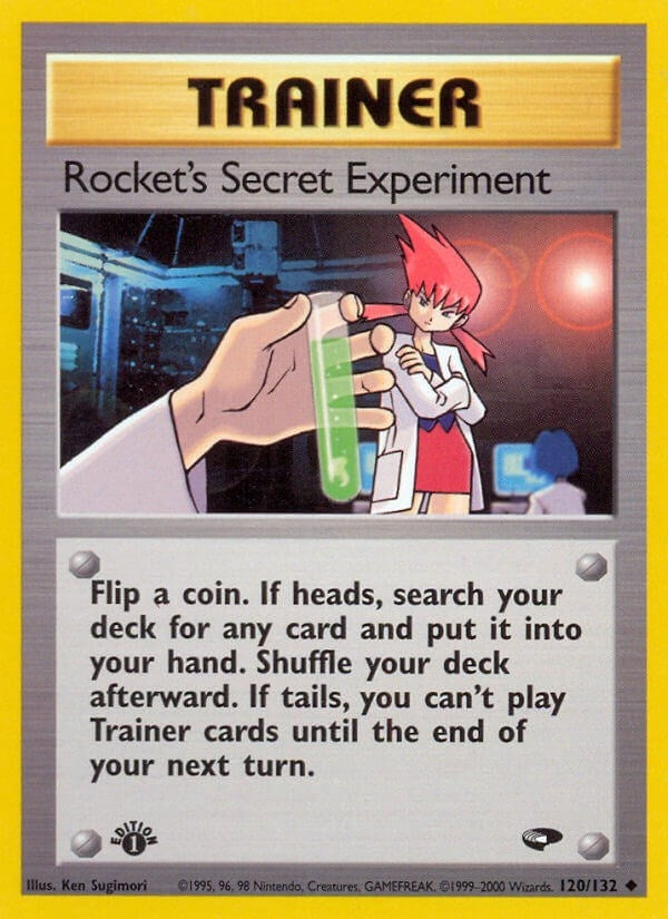 Image for Rocket's Secret Experiment (120/132) (G2) - Pokemon
