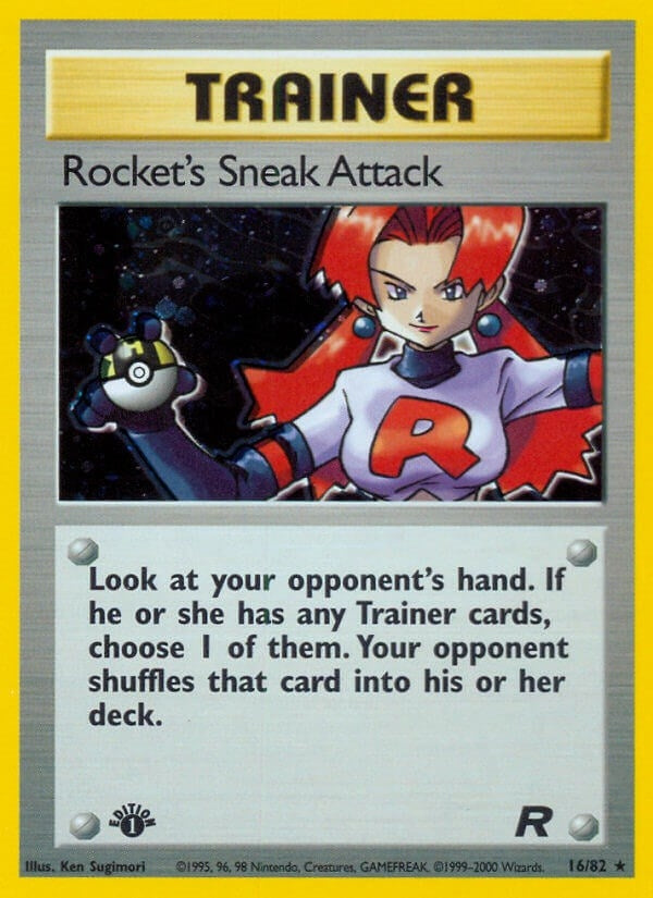Image for Rocket's Sneak Attack (16) (16/82) (TR) - Pokemon