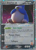 Image for Rocket's Snorlax ex (104/109) (RR) - Pokemon