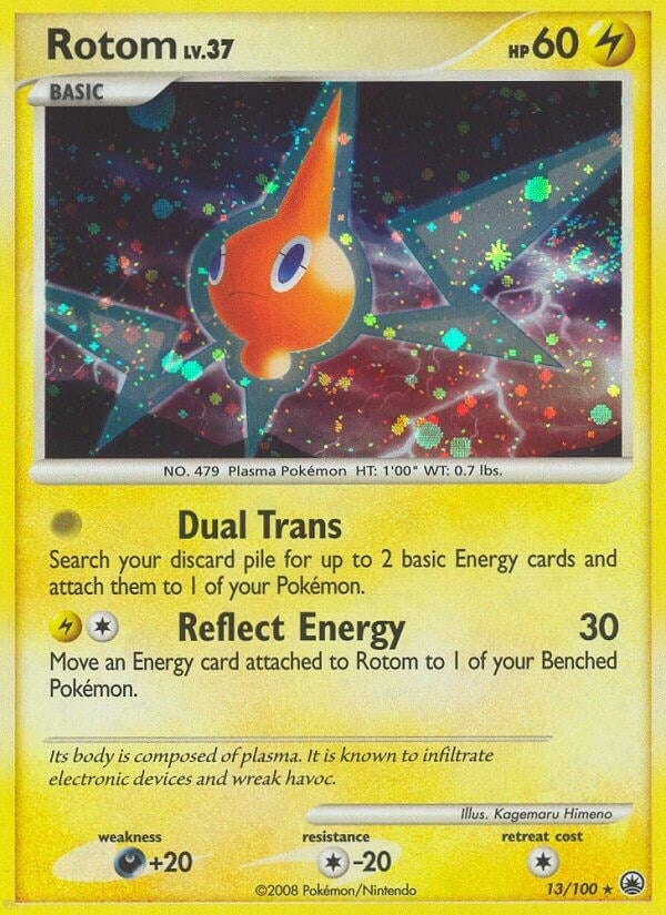 Image for Rotom (13/100) (MD) - Pokemon