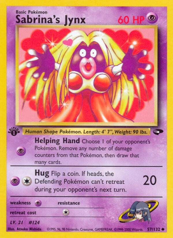 Image for Sabrina's Jynx (057/132) (G2) - Pokemon