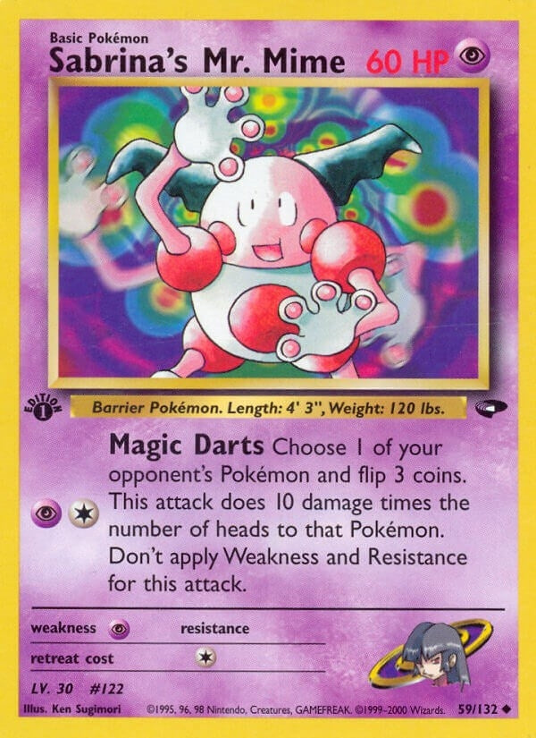 Image for Sabrina's Mr. Mime (059/132) (G2) - Pokemon
