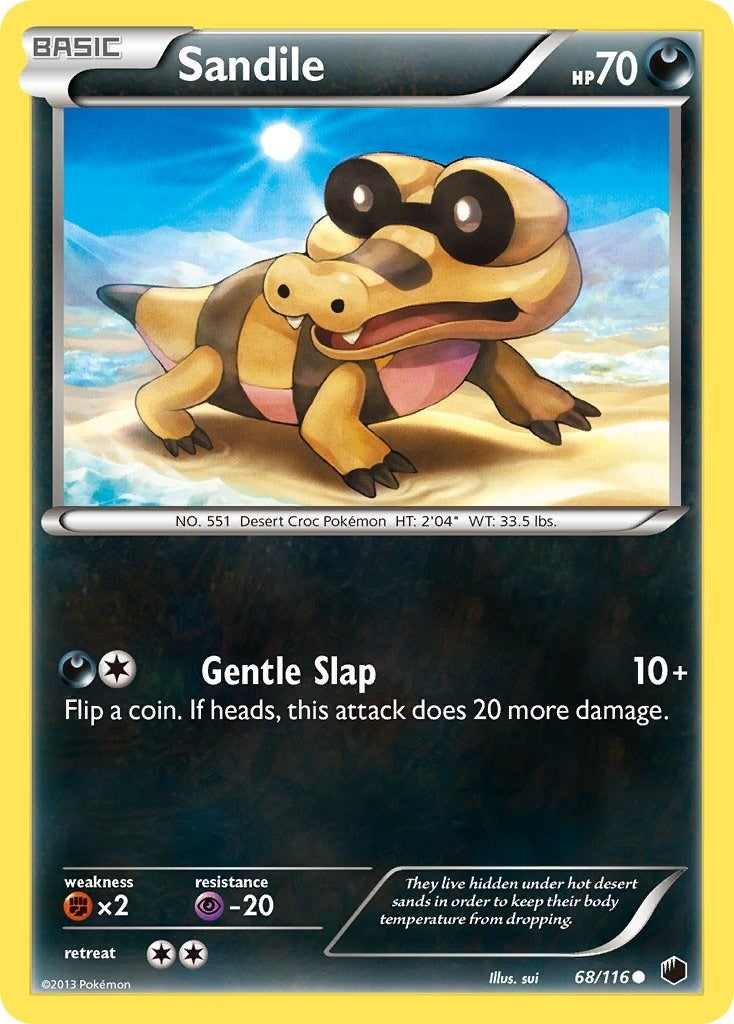 Image for Sandile (68/116) (PLF) - Pokemon