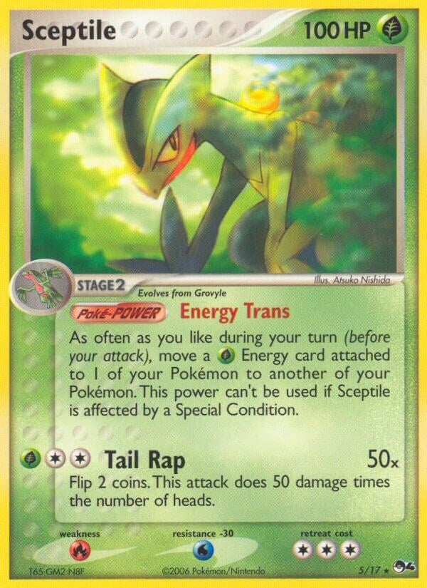 Image for Sceptile (005/017) (POP) - Pokemon