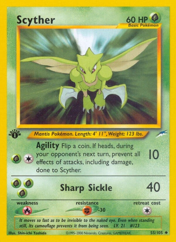 Image for Scyther (055/105) (N4) - Pokemon
