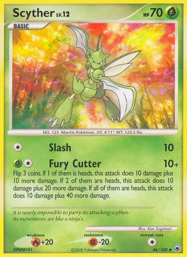 Image for Scyther (46/100) (MD) - Pokemon
