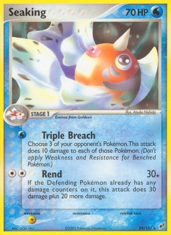 Image for Seaking (24/107) (DX) - Pokemon