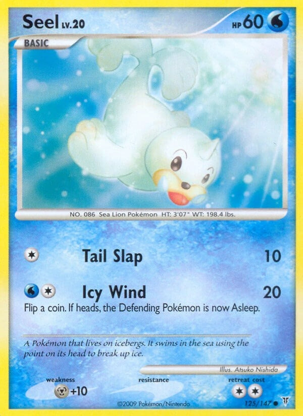 Image for Seel (125) (SV) - Pokemon