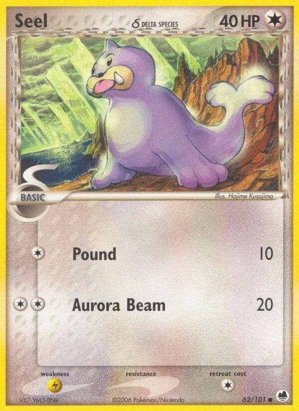 Image for Seel (Delta Species) (62/101) (DF) - Pokemon