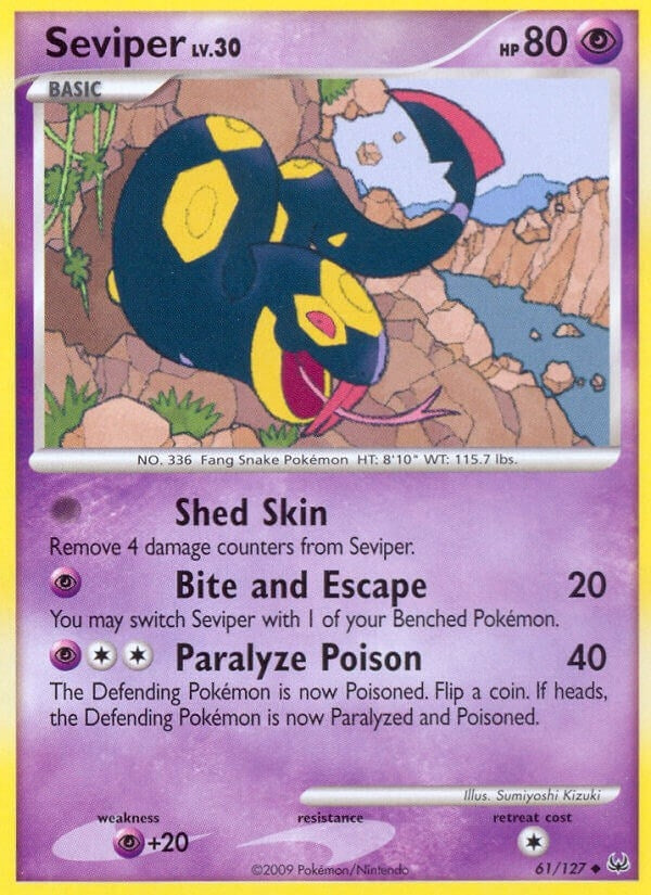Image for Seviper (61/127) (PL) - Pokemon