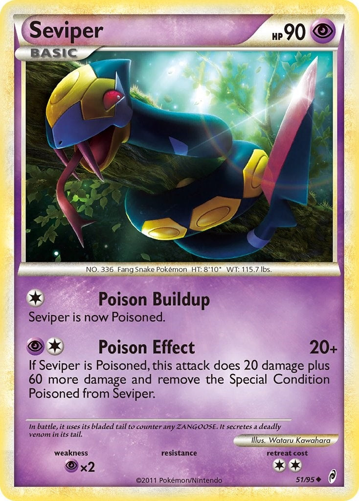 Image for Seviper (51/95) (CL) - Pokemon