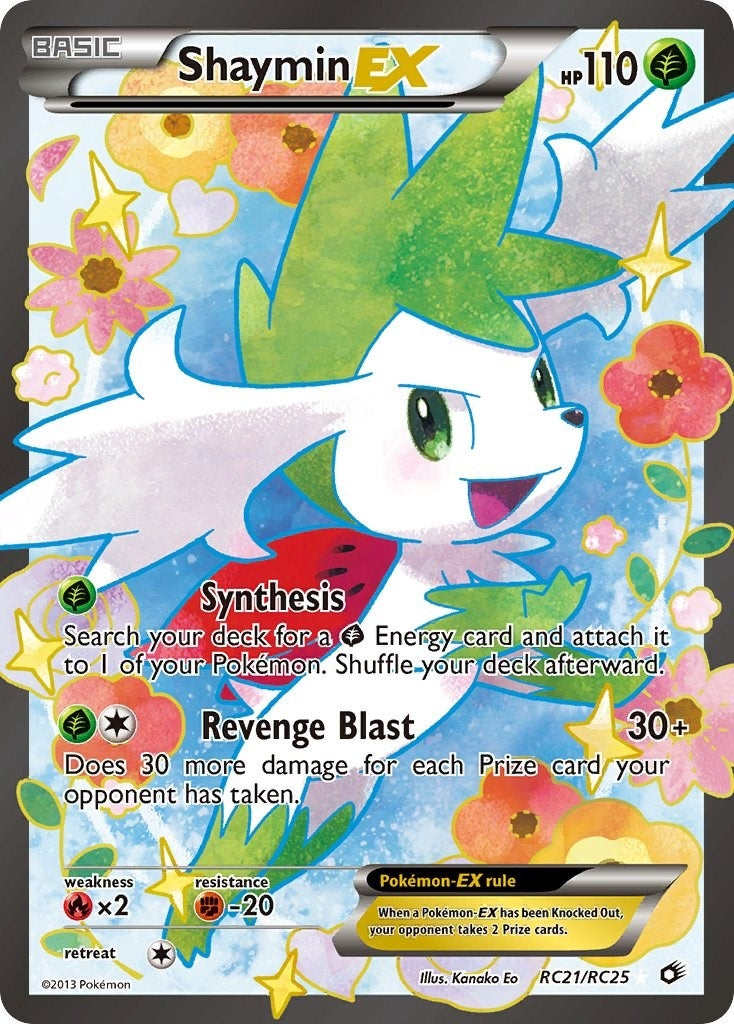 Image for Shaymin EX (Full Art) (RC21/RC25) (LTR) - Pokemon